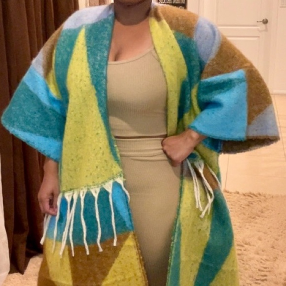 Multi Color Wool Cardigan - Picture 10 of 17